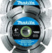 Makita 2 Pack - 4" Segmented Rim Diamond Blades 0