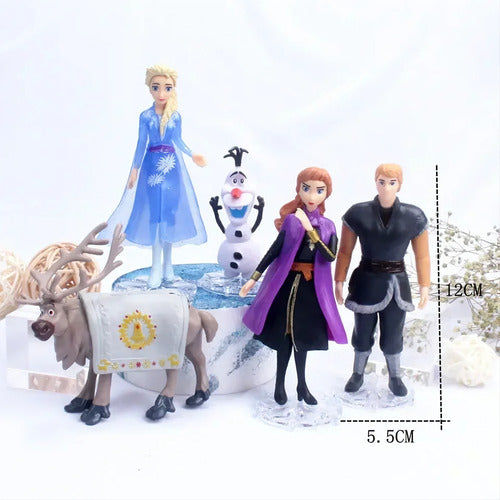 Frozen Set Muñecas Figuras Kit Personajes Con Olaff 1