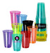 250 Neon Plastic Cups Glow in the Dark with Black Light Ideal for Events 0