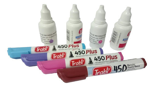 Trabi 450 Whiteboard Marker Set + 4 Refills 0