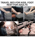 JefDiee Inflatable Travel Footrest Pillow, Airplane Bed 2