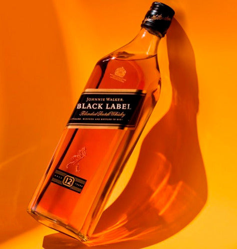 Johnnie Walker Black Label Whisky 750ml Blended Scotch from Scotland 1