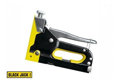 Engrapadora Profesional Black Jack 4-14mm + 1000  Grampas 0