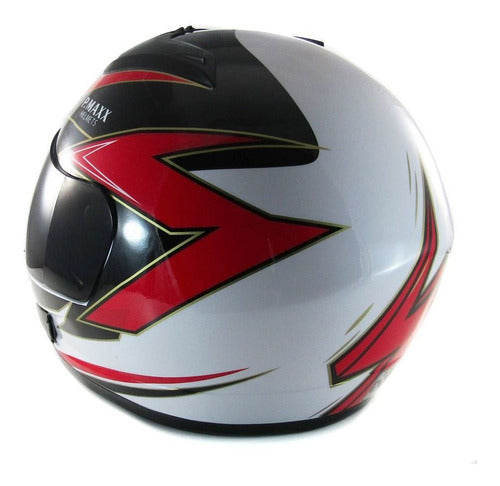 Power Maxx Integral Helmet - Rayo - Black and Red 1