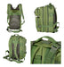 Tactical Backpack 25 Liters with Pouch by Avant Motos 5