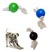 Mercadoflash Solid Rubber Ball with Rope for Chewing Pets 0