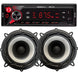 Estereo Bluetooth Con Parlantes 5 Pulgadas Bomber Full Range 0