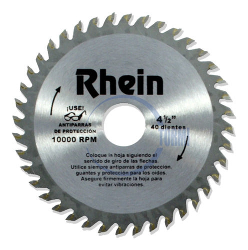 Rhein Circular Saw Blade 4 1/2 40 Teeth - Tormi 0