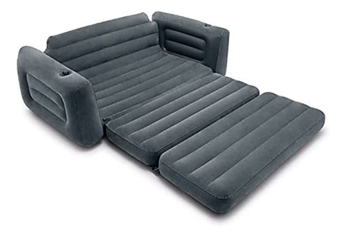 Intex Inflatable Sofa Bed, 80 X 91 X 26, Queen Size 1