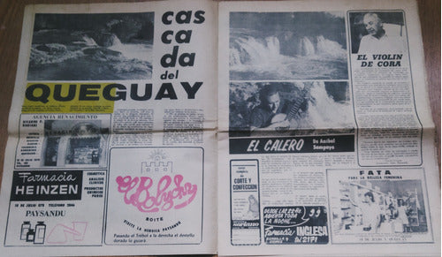 Suplemento Especial Sobre Paysandú Diario Ahora 1972 Escaso 1