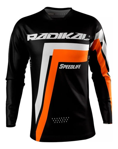 Radikal Jersey Long Sleeve Motocross ATV Enduro Volt 0