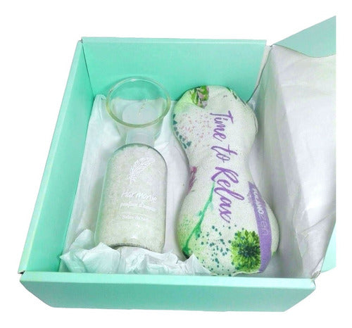 Aroma Jasmine Spa Zen Relax Gift Box Set N63 - Aroma Caja Regalo Gift Box Spa Zen Jazmín Set Kit N63 Relax