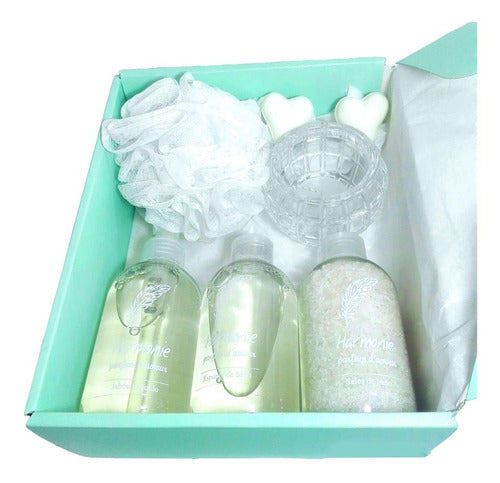 Zen Aroma Jasmine Spa Gift Box Set for Ultimate Relaxation - Kit Caja Regalo Gift Box Spa Jazmín Set Zen Aroma N61 Relax
