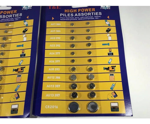 Set De Pilas 22 Pilas En Blister Hit Power 2