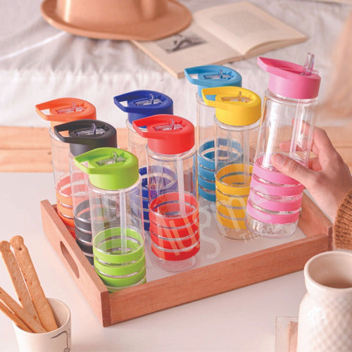 Plastic Sports Water Bottles with Leak-Proof Spout - Mugme 78