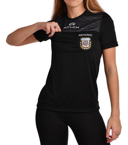 Women's Athix Official Referee Shirt - AFA Referee Jersey for Ladies 0