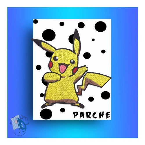 Parche De Pikachu - Pokemon 13 Cm Termoadhesivo 1