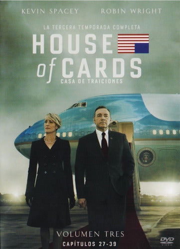 House Of Cards Complete Third Season 4 DVD Original New 1