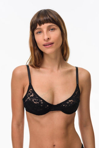 Jibona Lace Balconette Bra with Underwire Emily 0