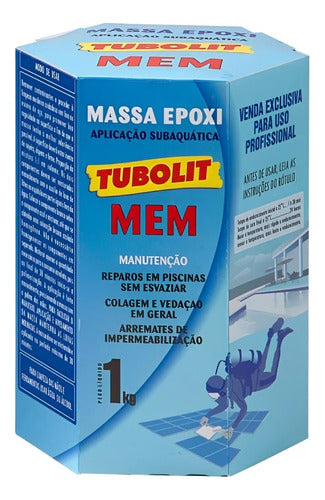 Massa Epoxi Tubolit Mem - 1kg 0