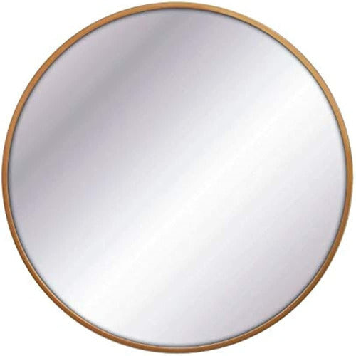 Project 62 Round Decorative Wall Mirror - 32" Brass 0