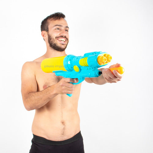 Water Gun - Large Double Shot with Tank and Trigger 2