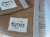 Con Mucho Mimo Rustic Burlap Placemats - Set of 4 0