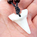 Shark Tooth Necklace for Men and Kids, Shark Tooth Pendant Necklace - White 2