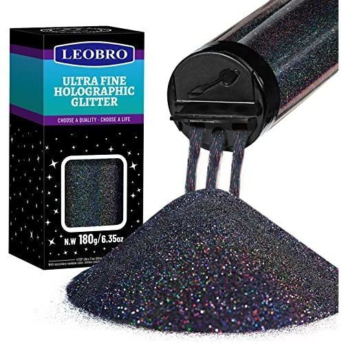 Leobro Holographic Ultra Fine Glitter 180g 0