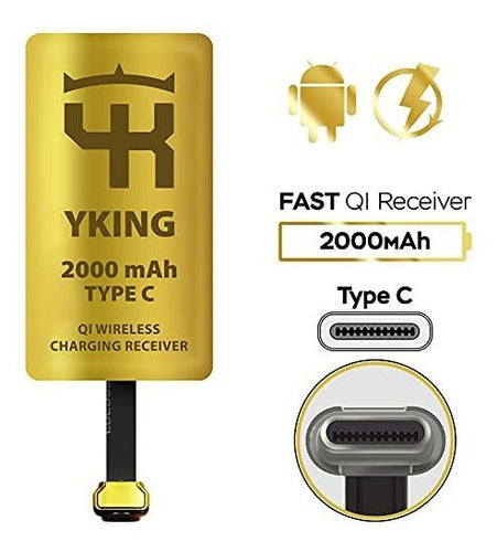 YK YKING Wireless Charging Receiver for Xiaomi Poco M3 F3 X3 1