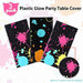 Tatuo Glow Party Table Covers Neon Party Manteles 108 X 54 Pulgada 2