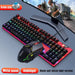 Kit Gamer Teclado Y Mouse Rgb Fvq809 4