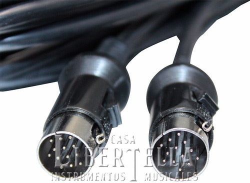 6-Meter 13-Pin Coated Imported MIDI Cable - New 1