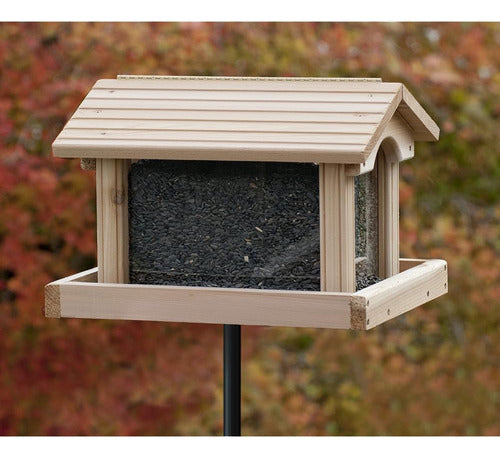 Woodlink Pro4 Premier Cedar Bird Feeder, Marrón 1