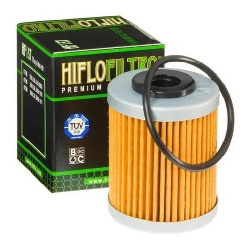 Filtro Aceite Hf157 Ktm Exc 250 400 Sx Xc / Beta 250 400 450 0