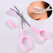 Oasis Set Eyebrow Grooming Scissors + Flat Tweezers + Comb 3