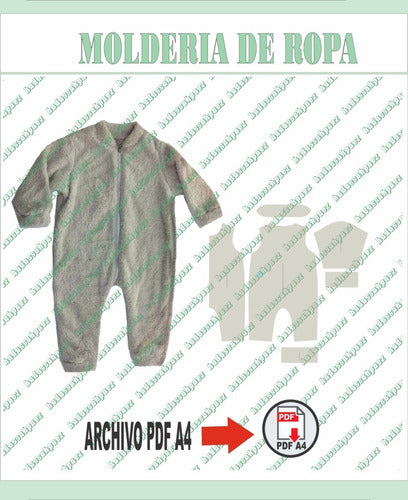 HADASSAH PAEZ Baby Overall Pattern in PDF A4 0