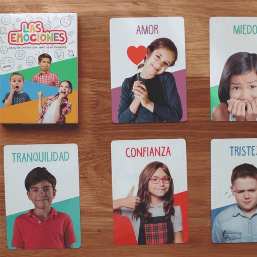 Letter Emotions Game Learn To Recognize Play - Juego De Cartas Emociones Aprender Reconocer Expresar Jugar