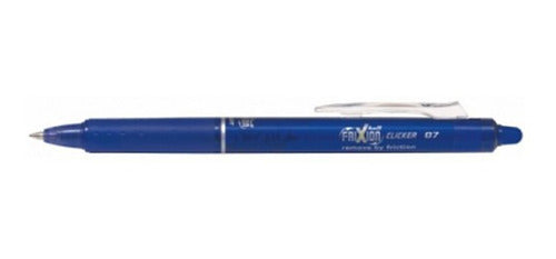 Pilot Frixion Erasable Retractable Blue Pen - Mosca 1