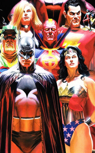 Libro Justice League Comics Alex Ross Superheroes Volumen 1 1