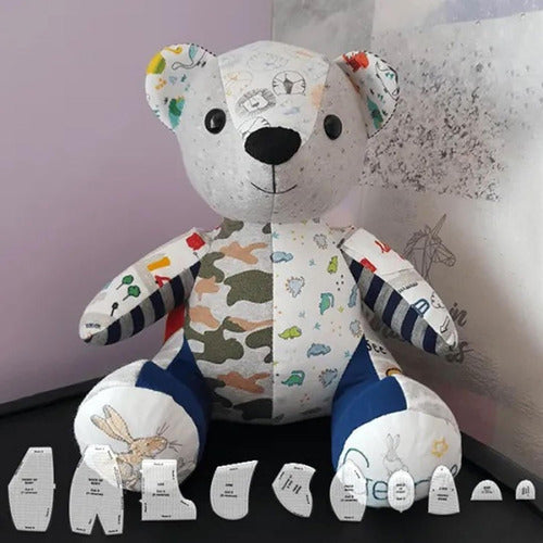 HERMES SHOP Tools for Sewing Plush Bears, 38 cm 1