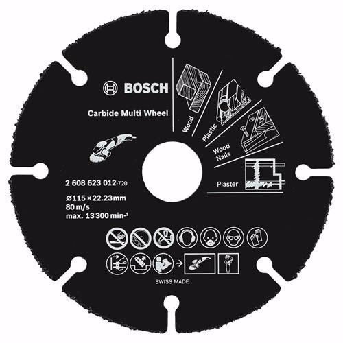 Disco De Corte Para Madera Multiprposito Bosch 4.5pulgadas 0