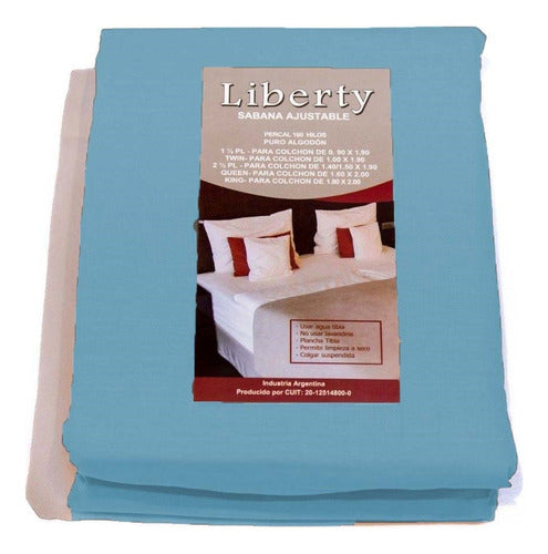 Liberty Adjustable Sheet 2 1/2 Plazas 160 Threads - 100% Cotton 6