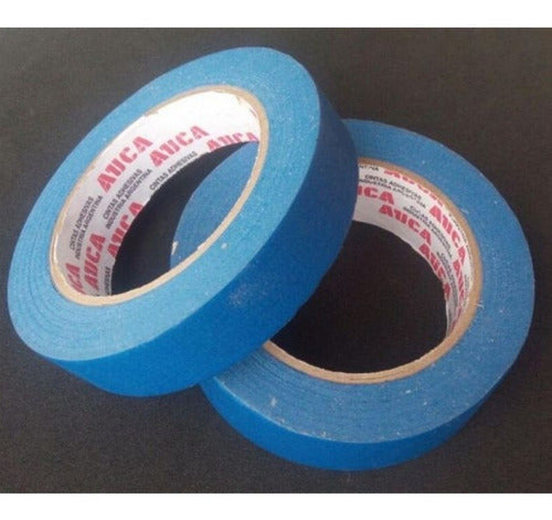 Auca UV Masking Tape 36 Mm X 50 Meters Blue 1