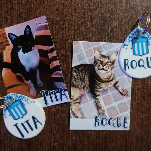 Pixel.Sublime Identification Tags for Dogs and Cats - Pack of 2 - Pixel 2