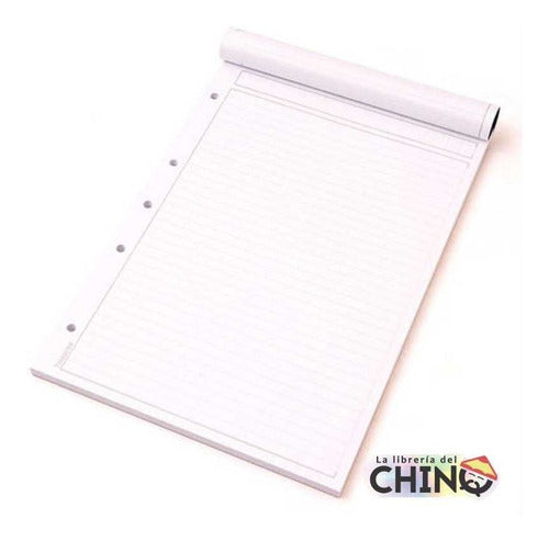 Húsares Block Business Oficio 80 Sheets Grid Perforated 2