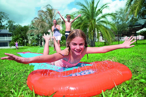 Deslizante De Agua Inflable Tobogan Niños 1 Pista Bestway 4