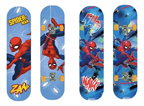 Skate Spiderman 60x15cm Skate Board Infantil Sebigus 2000 0