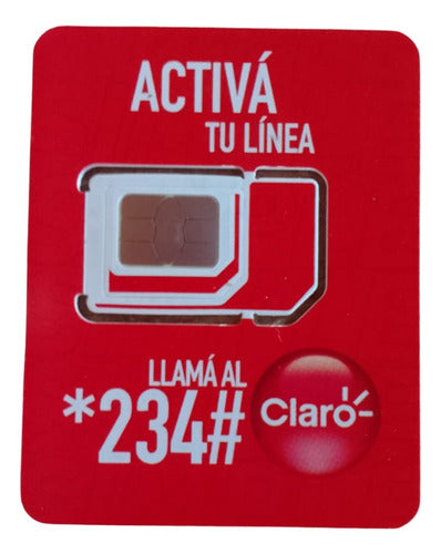 Claro 4G Chip - Stay Connected Anytime, Anywhere 0