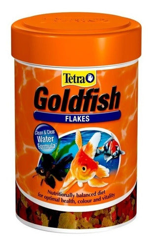 Tetra Goldfish Cold Water Fish Food Flakes 62g 0